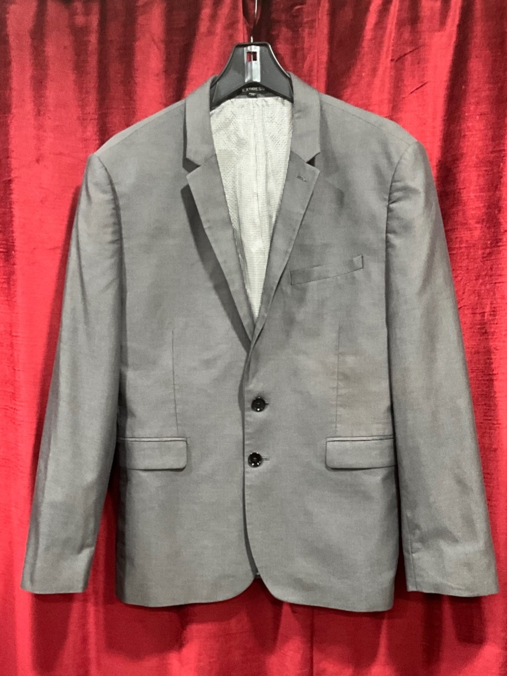 Express Extra Slim Cotton Suit Jacket - 42S